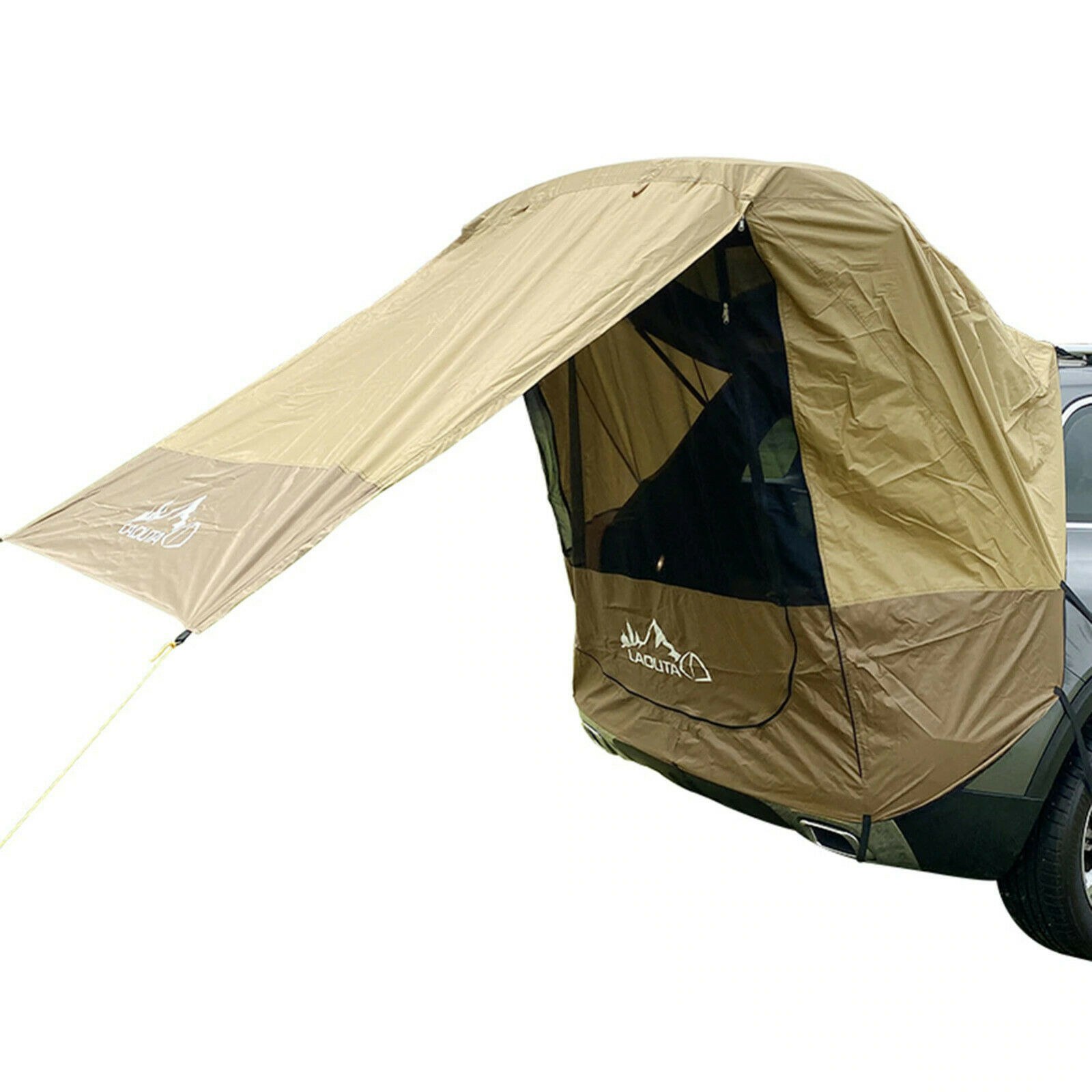 Cheap Goat Tents Car Trunk Tent Sunshade Rainproof For Self driving Tour Barbecue Outdoor Mobile Kitchen Camping Car Tail Extension Tent   